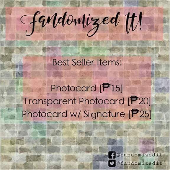 FandomizedIt's tweet photo. Following are the prices and items that you can order on our shop..DM us if you're interested to order! โค๏ธ #kpop #fandom #customizeditems https://t.co/BMuPBlDw11