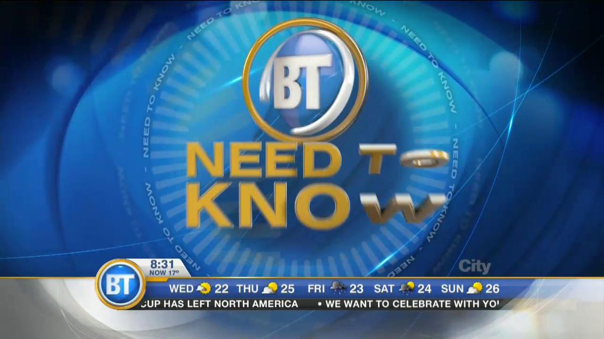 #BTMTL #needtoknow VIDEO: Your 90-second news, weather, traffic update at 8:30 https://t.co/9NROpelw0W