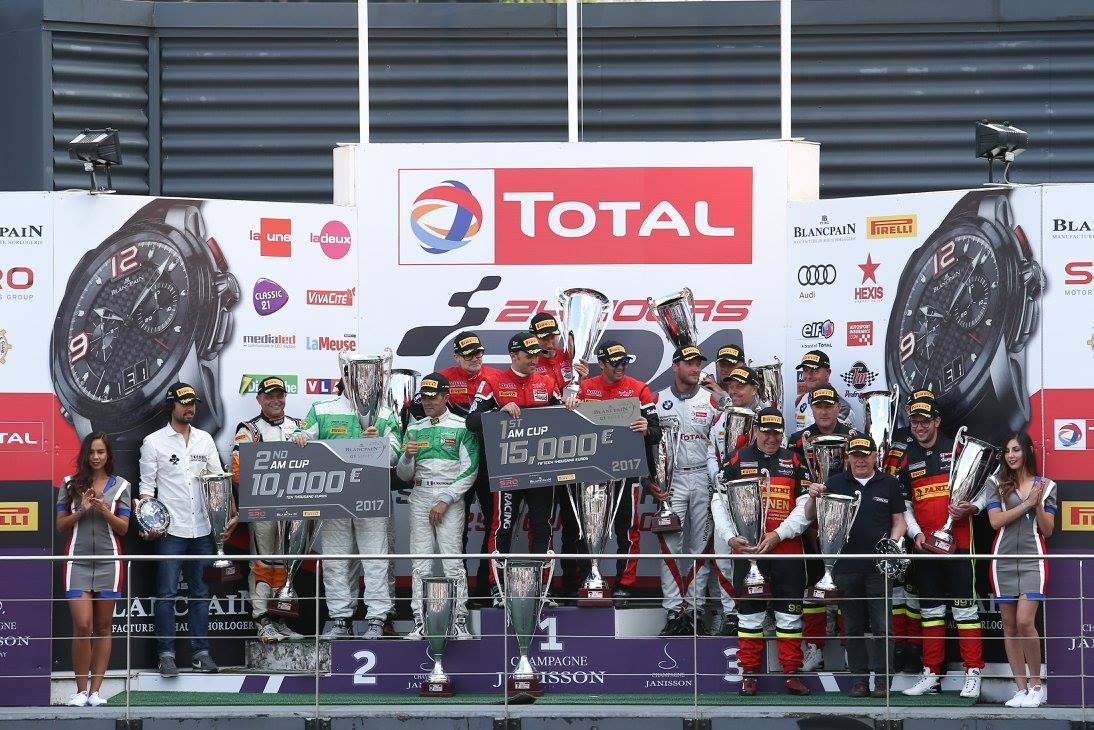 Well done to David Perel &amp; Kessel Racing for their victory in the Am-Cup in the Total 24 Hours of Spa! #rdsa #racedriversa