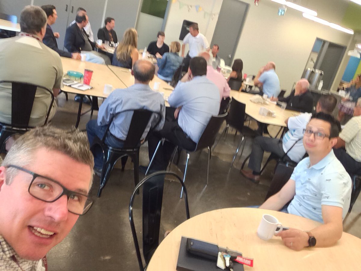 Amazing breakfast and networking at the <a href="/n2nCentre/">n2ncentre</a> Hamilton Community Food Centre <a href="/BNICorpExec/">BNICorpExecNetwork</a> #CommunityFood