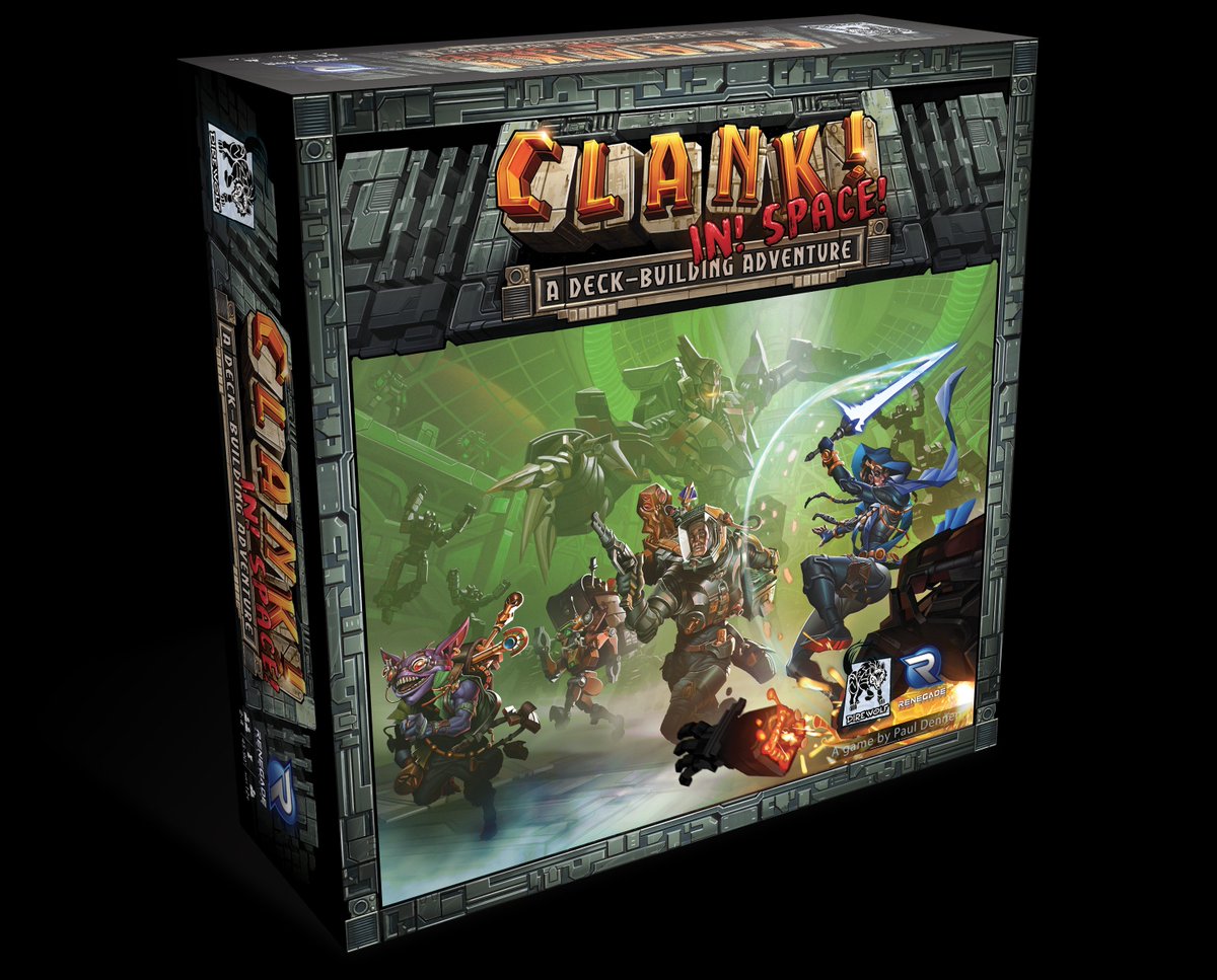 PlayRenegade's tweet image. Clank! In! Space! 🚀 with @direwolfdigital is now available as a new stand alone game in the Clank! universe! bit.ly/clankinspace