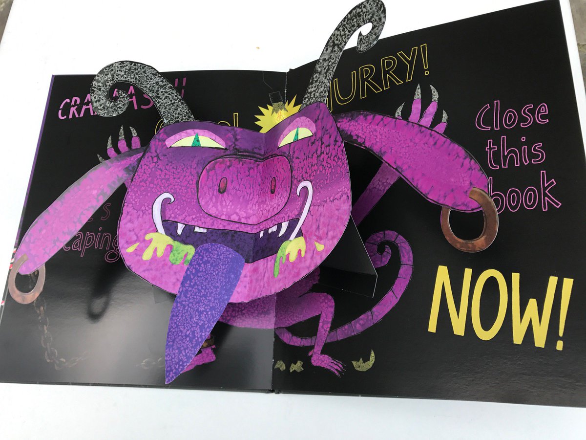 clavisbooks's tweet photo. | NEW ARRIVAL FALL 2017 | THIS IS A BOOK FULL OF MONSTERS, with POP-UP!
For real monster lovers! https://t.co/UZMHUeMJB4 #bookarrival https://t.co/TrKixoYAO1