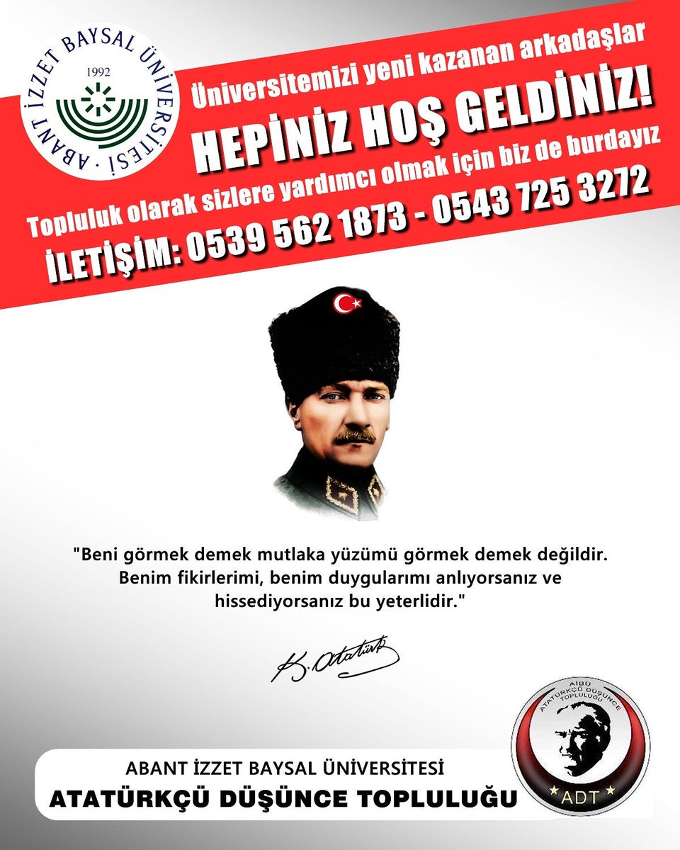 ADT AİBÜ (@adtaibu) on Twitter photo 