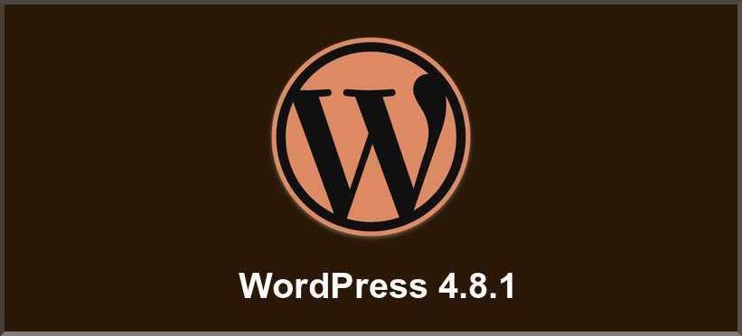 #WordPress 4.8.1 Maintenance Release is available now!
Check Out: goo.gl/i7JeKH