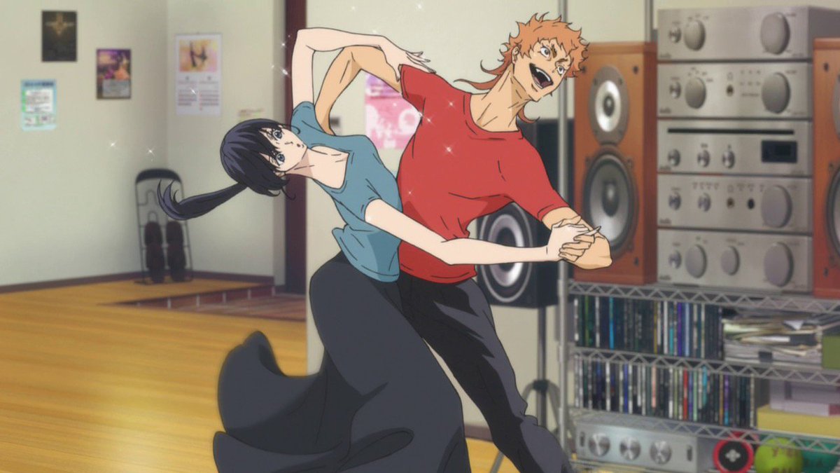 anime_fall's tweet image. Ballroom e Youkoso – 06  “Line of Dance” #anime 「ライン・オブ・ダンス」 (Rain Obu Dansu) #アニメ #animefall goo.gl/J3E4sH