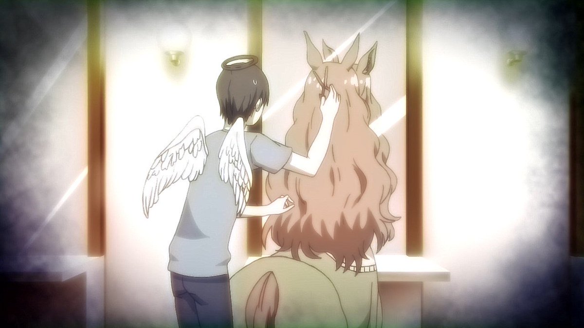 anime_fall's tweet image. Centaur no Nayami – 06 #anime 「先祖や歴史のことを遡れるのは, むしろ幸福? それとも不幸? / 本当に好きなことを仕事にすることは果たして幸せなのかな?」 #アニメ #animefall