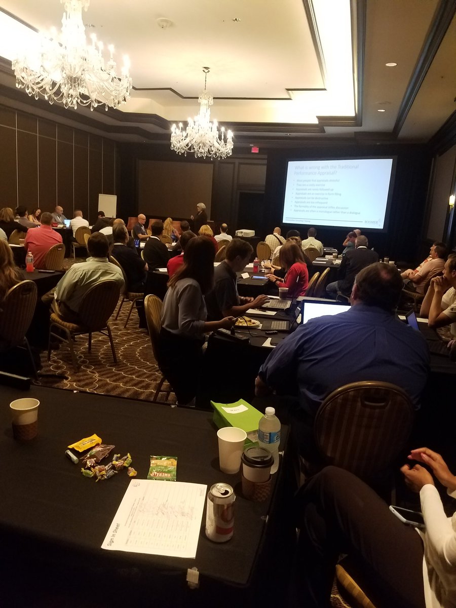 megan_BCI's tweet photo. It's a full house in BTC 5! @sandrawiley is speaking on performance appraisal. #BTCSummit2017 https://t.co/vceDX5tiLv