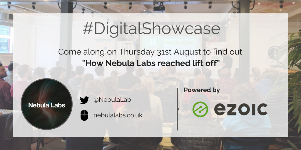 techforlifeuk's tweet photo. Are you joining us at this month's #DigitalShowcase?
Powered by @ezoic featuring @NebulaLab
#NorthEast #Digital
https://t.co/zmOKpK6LSu https://t.co/cf1PSys2Xc