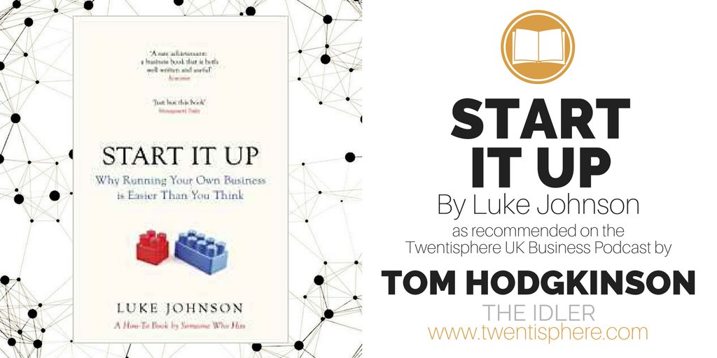 Twentisphere's tweet photo. Want to grab the reading from this week's #podcast with Tom Hodgkinson @idler? Get #StartItUp @LukeJohnsonRCP at: https://t.co/ersAjyr3LX https://t.co/SMDXX0elOL