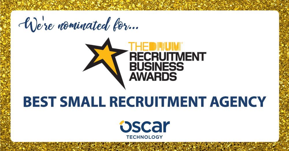 OscarRecruit's tweet photo. We're absolutely thrilled to be among the finalists for Best Small Recruitment Agency this year the @RBAwards 🍀🤞#HappyWednesday https://t.co/K9dITjkkUs