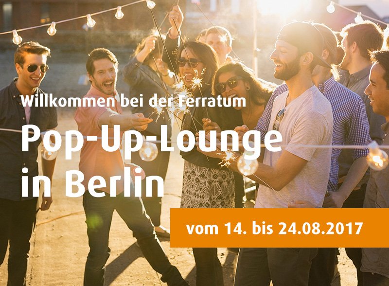 Ferratum Bank lädt vom 14.08. - 24.08.2017 zu einem besonderen Event ein. Jeder ist willkommen und kann Teil der #FerratumGeneration werden
