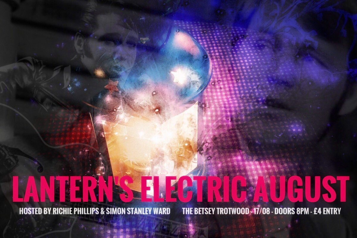 LanternSociety's tweet photo. Tomorrow @LanternSociety see the excellent @mattarthur87 performing Lantern's #Electric #August #livemusic @the_betsey #London #gig #music https://t.co/c0QsPZXXIz