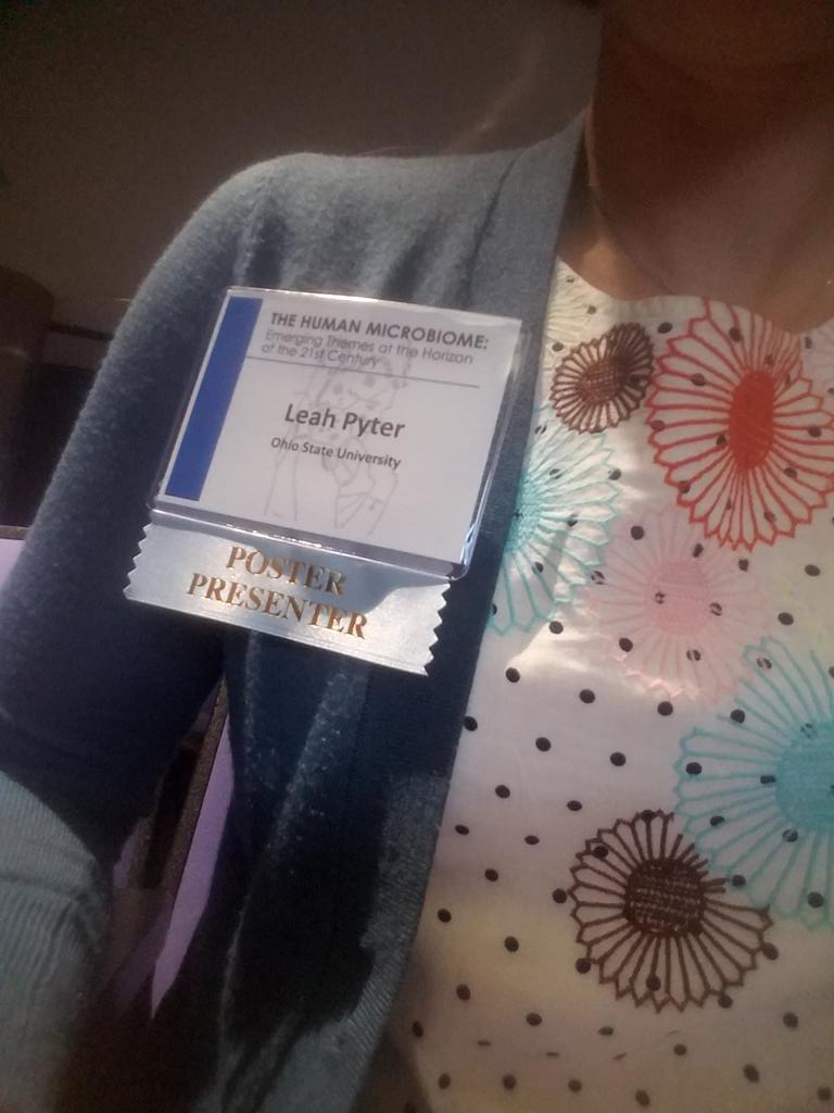 Giddy to be at NIH for microbiome conference. This is where they toy with my science heart :) <a href="/MTB_NCH/">Michael Bailey</a>