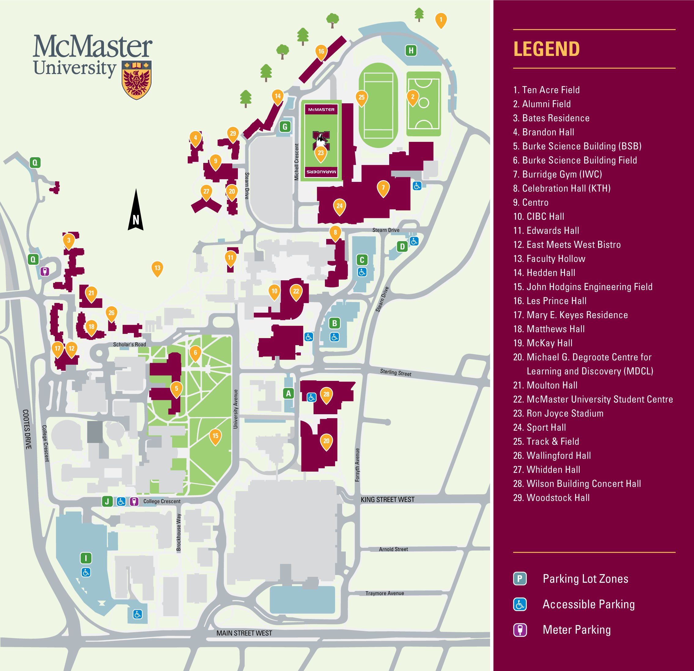 Mcmaster University Campus Map Student Success Centre On Twitter: "Our Welcome Week Campus Map Is Now On  The Website. ☺️☺️ Check It Out Here: Https://T.co/5Zxzazjmyf #Macww2017  #Mcmaster2021 @Msu_Mcmaster Https://T.co/Rr9Osdwyss" / Twitter
