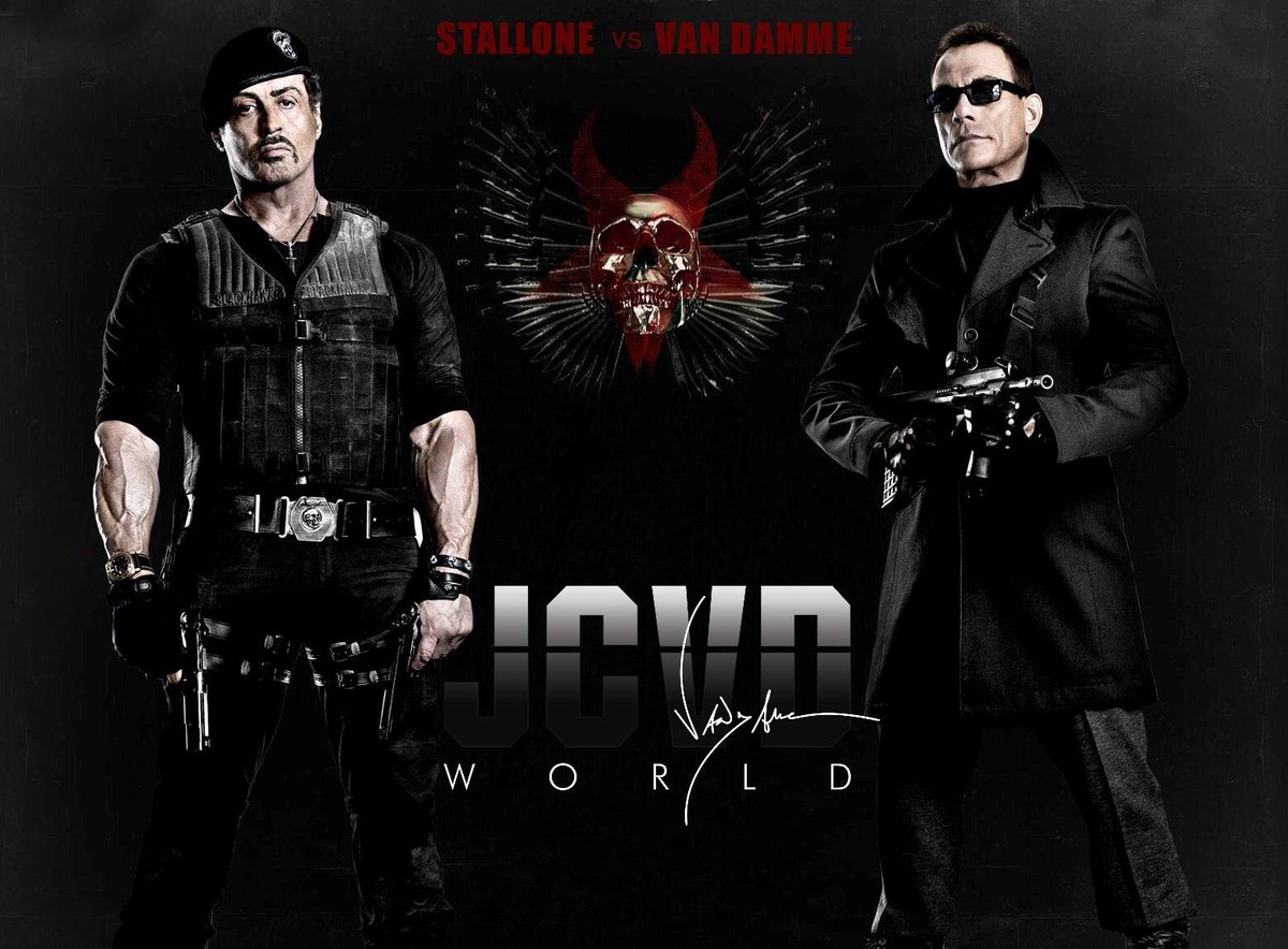JCVD's tweet image. Hi friends! It&apos;s been 5 years since The Expendables 2 came out! Do you remember the final fight with @TheSlyStallone? 
#JCVD #Expendables2