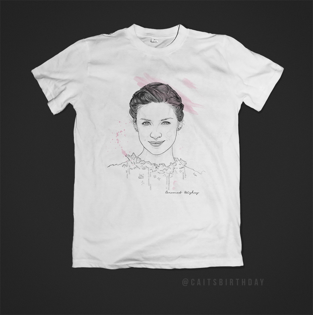 Get this beautiful t-shirt here: teespring.com/fr/caitrionaBP All profits go to our Cait's Caraids Campaign for Cait's Birthday!