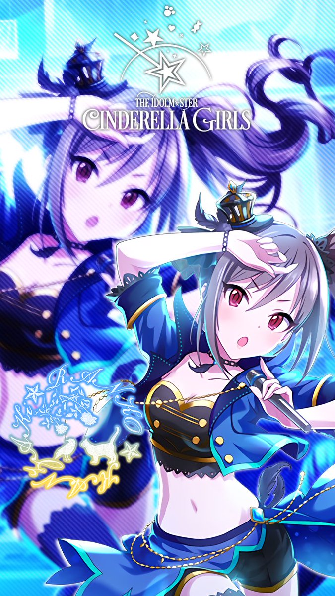 じょにーp Iphone壁紙 Nation Blue 神崎蘭子 デレステ Iphone壁紙デレステ 神崎蘭子 気に入っていただけたら フォロー Rtお願いします