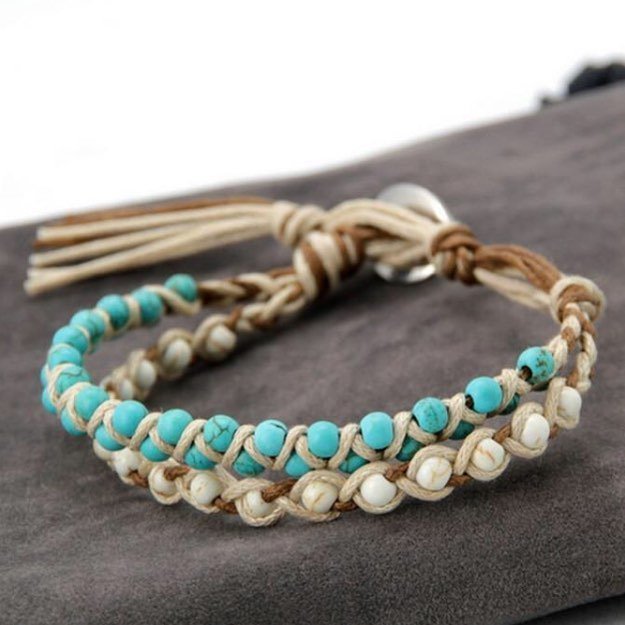 EternalVibeShop's tweet photo. ✨Handmade Braided Howlite &amp; Turquoise Bracelet✨
These glorious bohemian, handmade bracelets blend the soothing and… https://t.co/PeYJbpabi1 https://t.co/FJBvW9Cyve