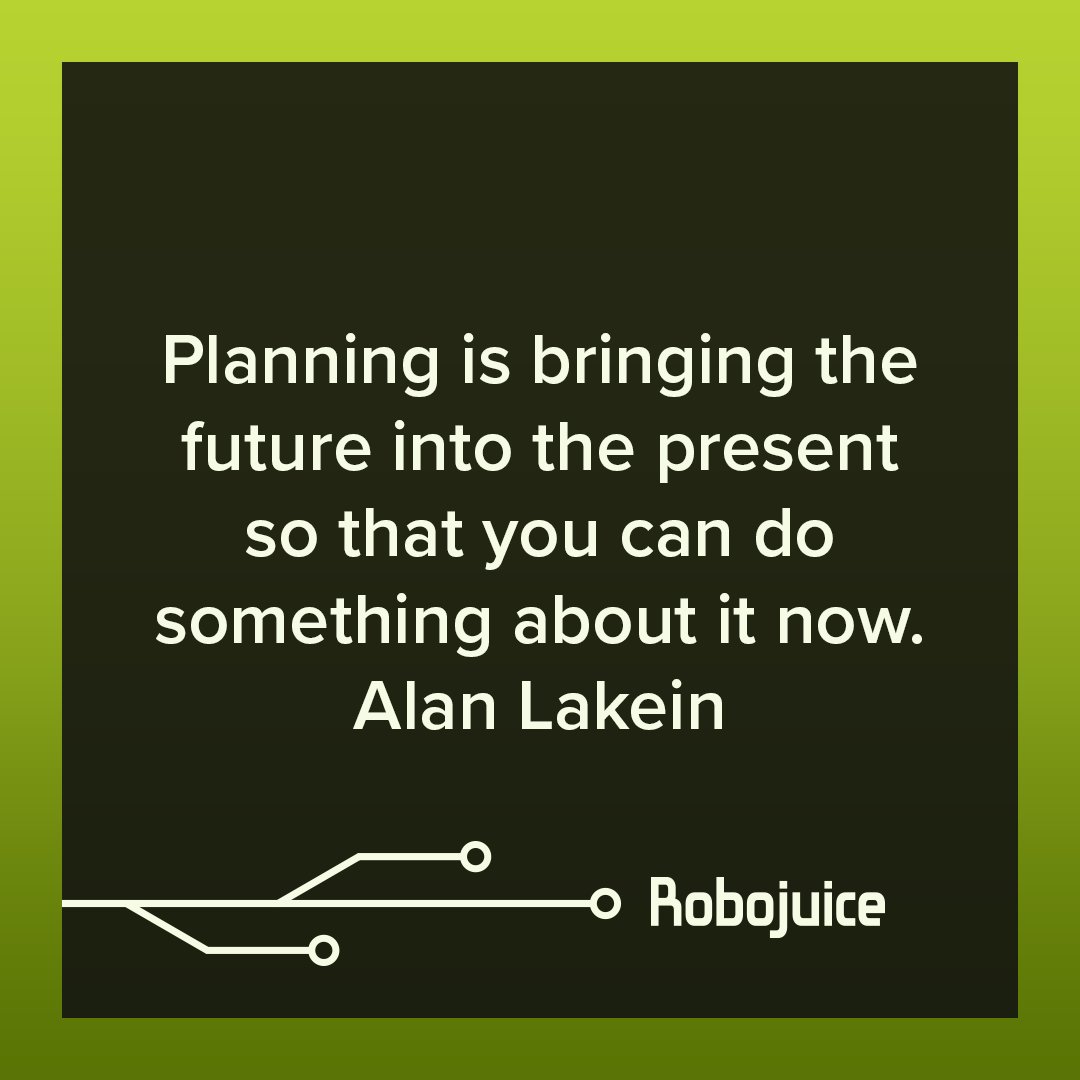 Planning is bringing the future into the present so that you can do something about it now. Alan Lakein #worrylessweb #lessstressweb