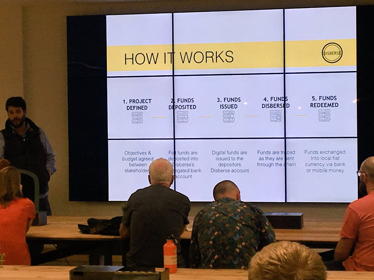 TramshedTech's tweet photo. Interesting start up... @Disberse @BenJoakim - Fab talk! @Tech_Dragons #tramshedtech #techdragons #community https://t.co/DwstsE2HT6