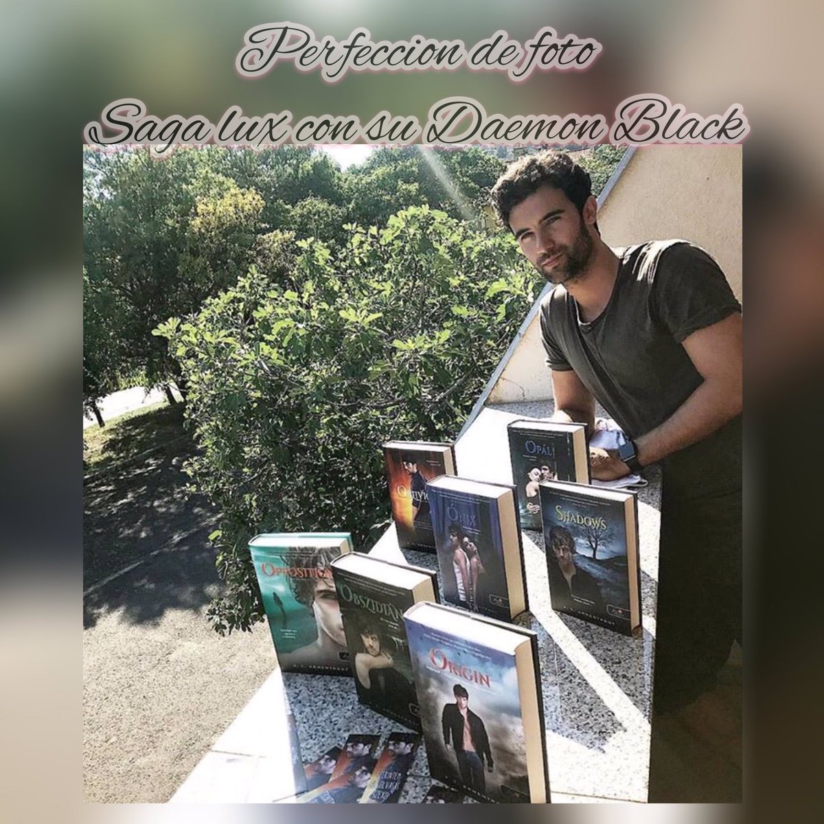 Perfección de foto...

Pepe Toth (DaemonBlack ) con su colección de la Sagalux 📚👽