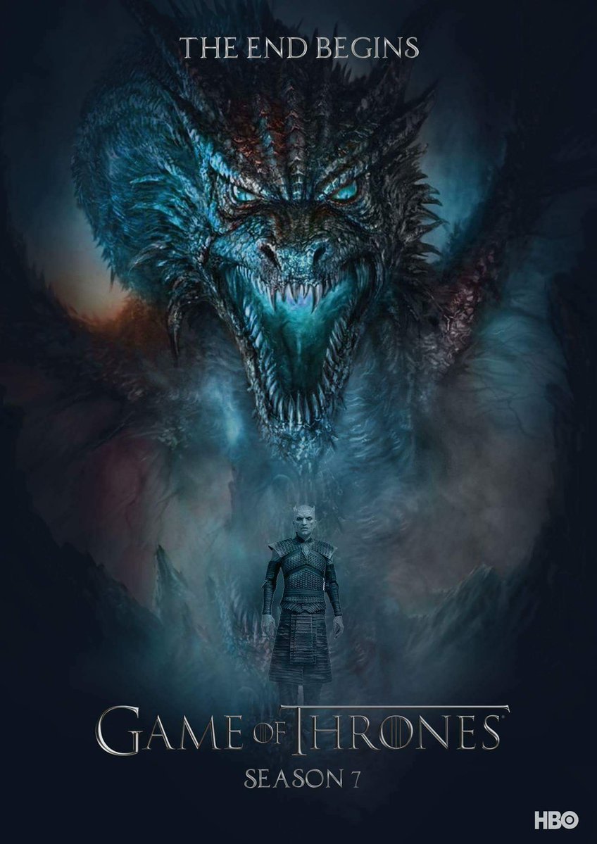SAZORITE's tweet photo. So they weren't fan made posters after all... 
#GameofThrones
#GoTS7 https://t.co/bBLXHZq2Vc