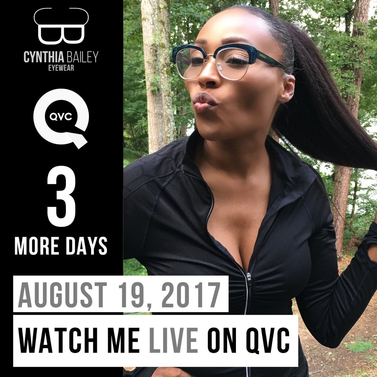 Cejon_Accessory's tweet photo. π₯ Countdown: 3 more days! π₯
#CountdowntoQVC #CynthiaBaileyEyewear
#shopping #LoveQVC #fashionblogger #qvc https://t.co/sHEO9a5wBn