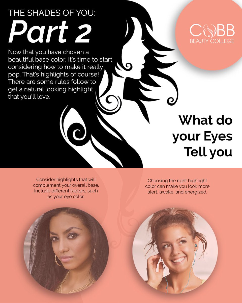 CobbCollege's tweet photo. Your #eyes have a big impact on your look... Especially your #hair. #CobbBeautyCollege https://t.co/3t8pc4JzaW https://t.co/7O1uGvuY09