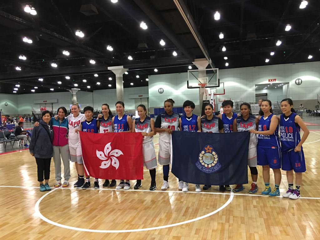 StonevilleUSA's tweet photo. Another wonderful day volunteering for the World Police &amp; Fire Games and meeting more incredible #heroes &amp; #athletes! #WPFG #basketball #fun https://t.co/XJeysdRgbW