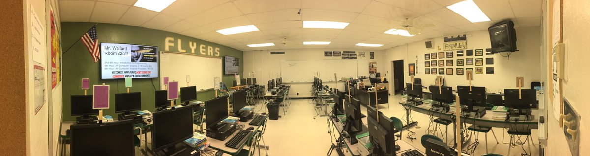 LHS_CompSci's tweet photo. The innovation and evolution of room 23 at LHS. Much more to come!!!! https://t.co/N0Y8VJ8RGX