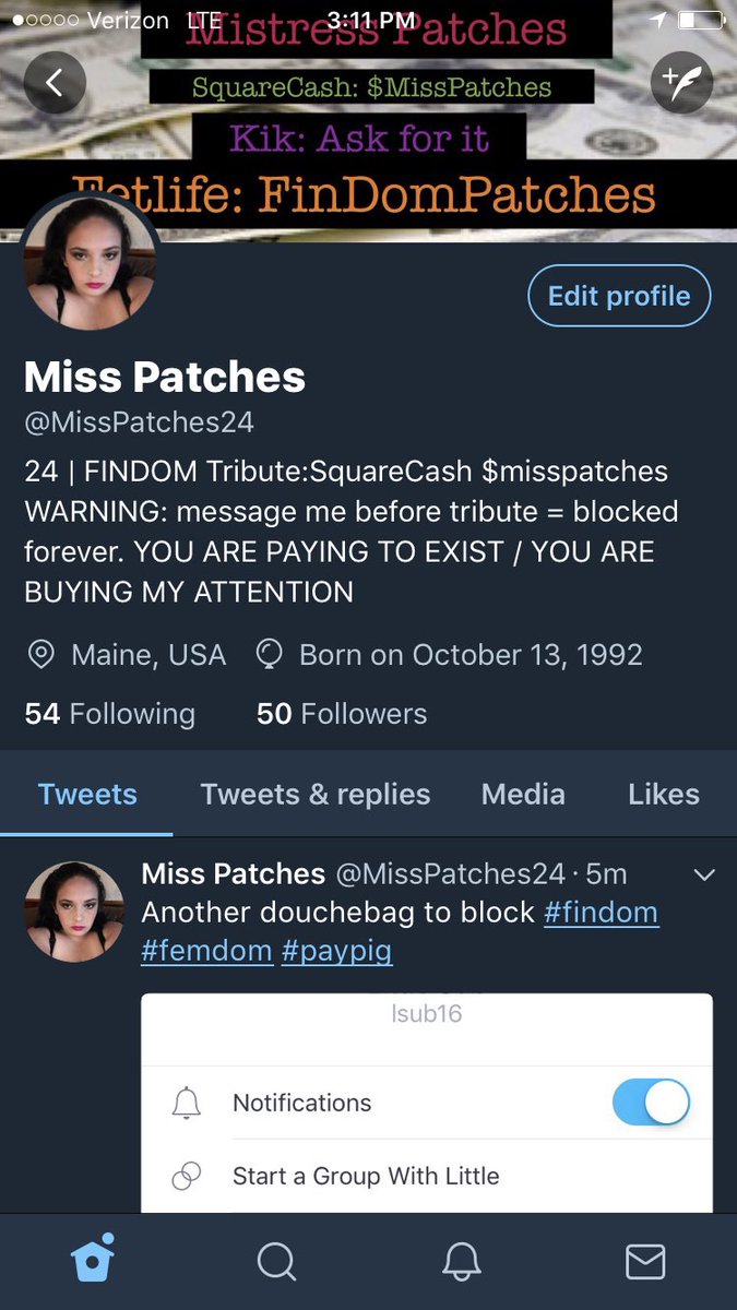 MissPatches24's tweet photo. Read this losers, I'm done fiddlefucking around #findom #femdom #paypig https://t.co/FqgnCdbNlk