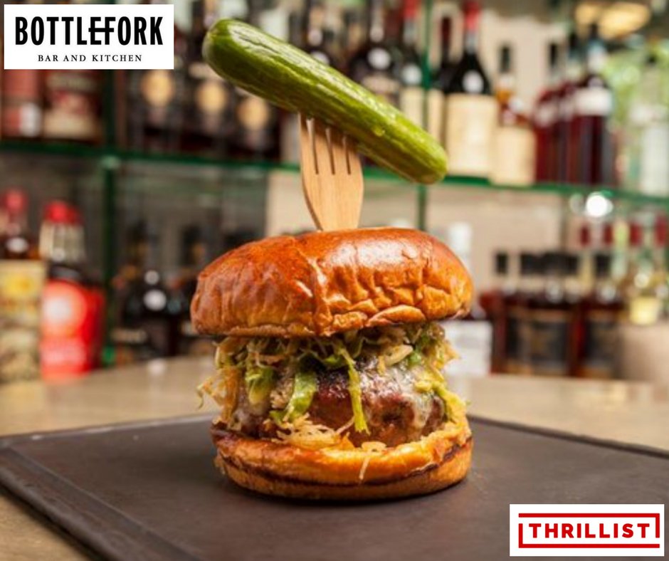 BillyDec's tweet photo. “#BestBurgers!” via @Thrillist names @Bottlefork's #BACON #BURGER w/so many greats!! https://t.co/zXyhdjthkx https://t.co/LvEX43LO7P