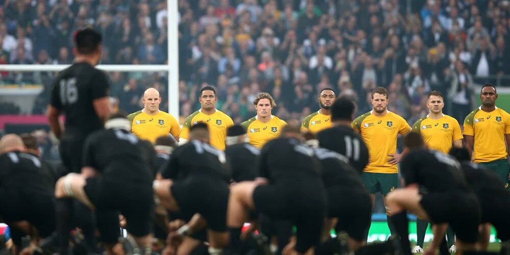 MovistarRugby's tweet image. Es el gran derby del rugby mundial y abrirá el @SanzarTRC 2017... Este sábado 19, AUS v NZL (12.00h, Movistar Dep 1) #RCPlus #ÚnetealaMelé