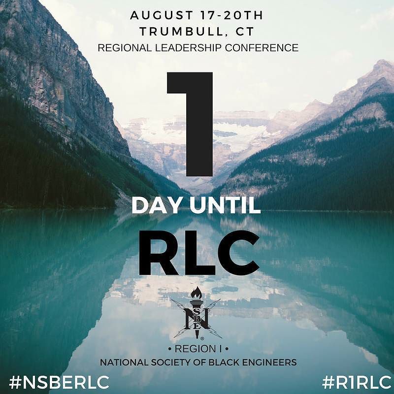 R1NSBE's tweet photo. RLC starts tomorrow!! We are so excited to see you al! Are you ready? #NSBE #R1RLC #NSBERLC #OneFiyah #RegionFirst… https://t.co/d6qv5hwxTA https://t.co/rnlErWf6Nj