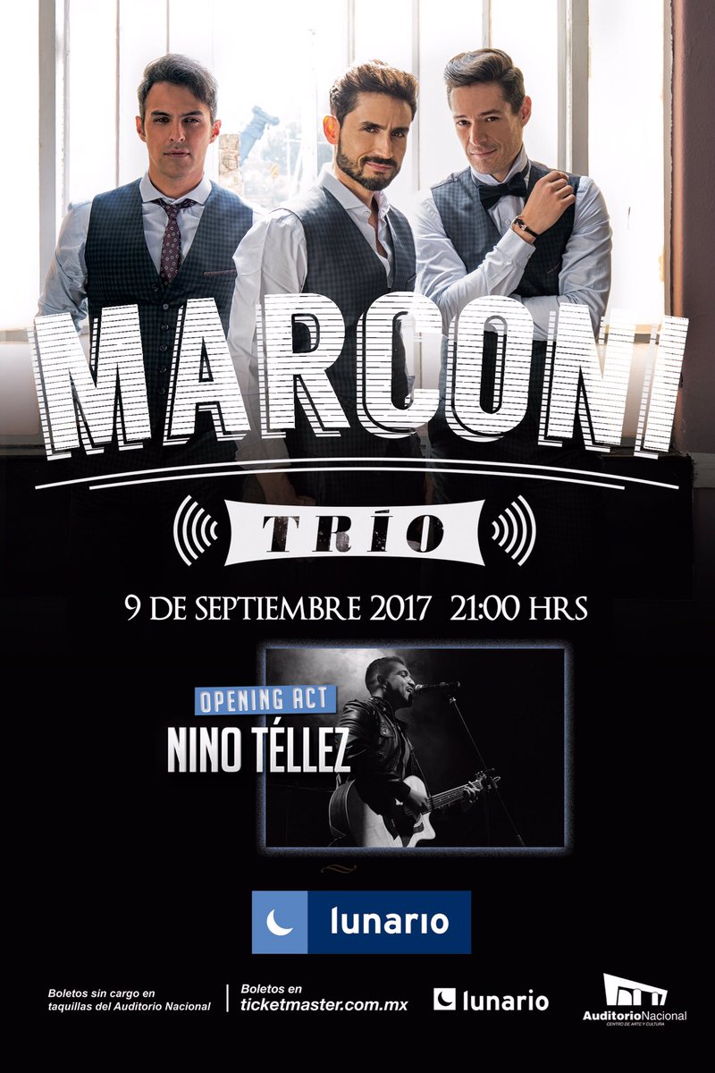 NinoTellezMx's tweet photo. Quiero invitarlos el próximo 9 de septiembre al @LunarioMx donde estaré abriendo el concierto a @Marconioficial 

https://t.co/xojrPxN67r https://t.co/Zb27iHU09Z