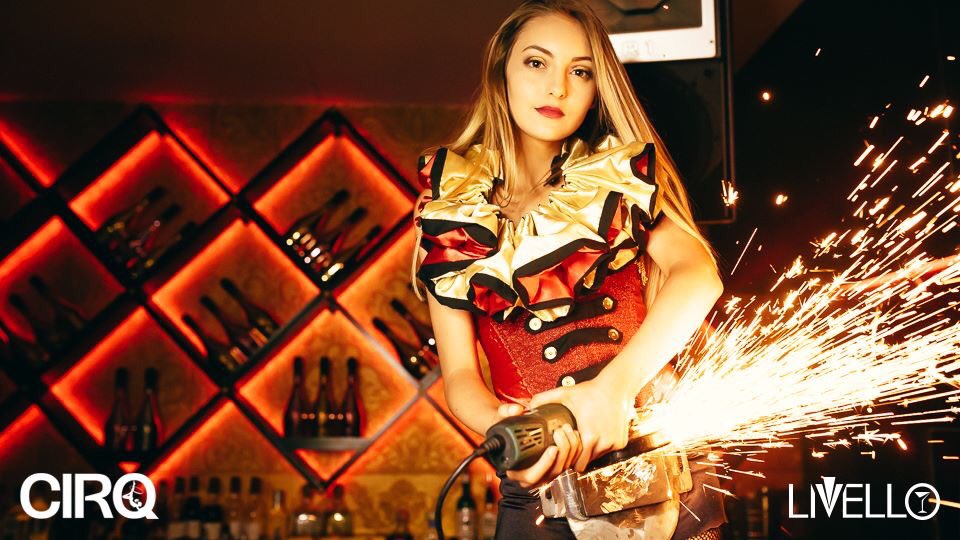 CIRQ returns to Livello on Bank Holiday Sunday 27th August! 💥🍾🎪 😈#ExpectTheUnexpected