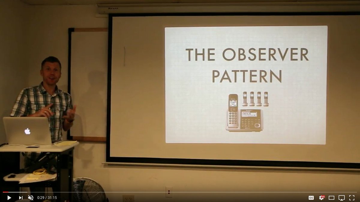 columbusphp's tweet photo. Wondering what the observer pattern is about? Watch @philbirnie's presentation from last month's meetup to find out! https://t.co/Cj8zzq8tWc https://t.co/sK1hXpCkCk