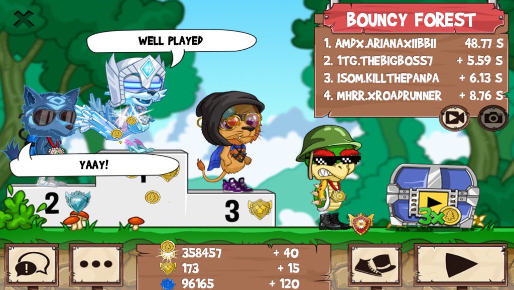 hashemi20's tweet photo. Get on my level, son! #funrun2 #Thebigboss7 #killThePanda #xROADRUNNER https://t.co/0GzlLGkIUv