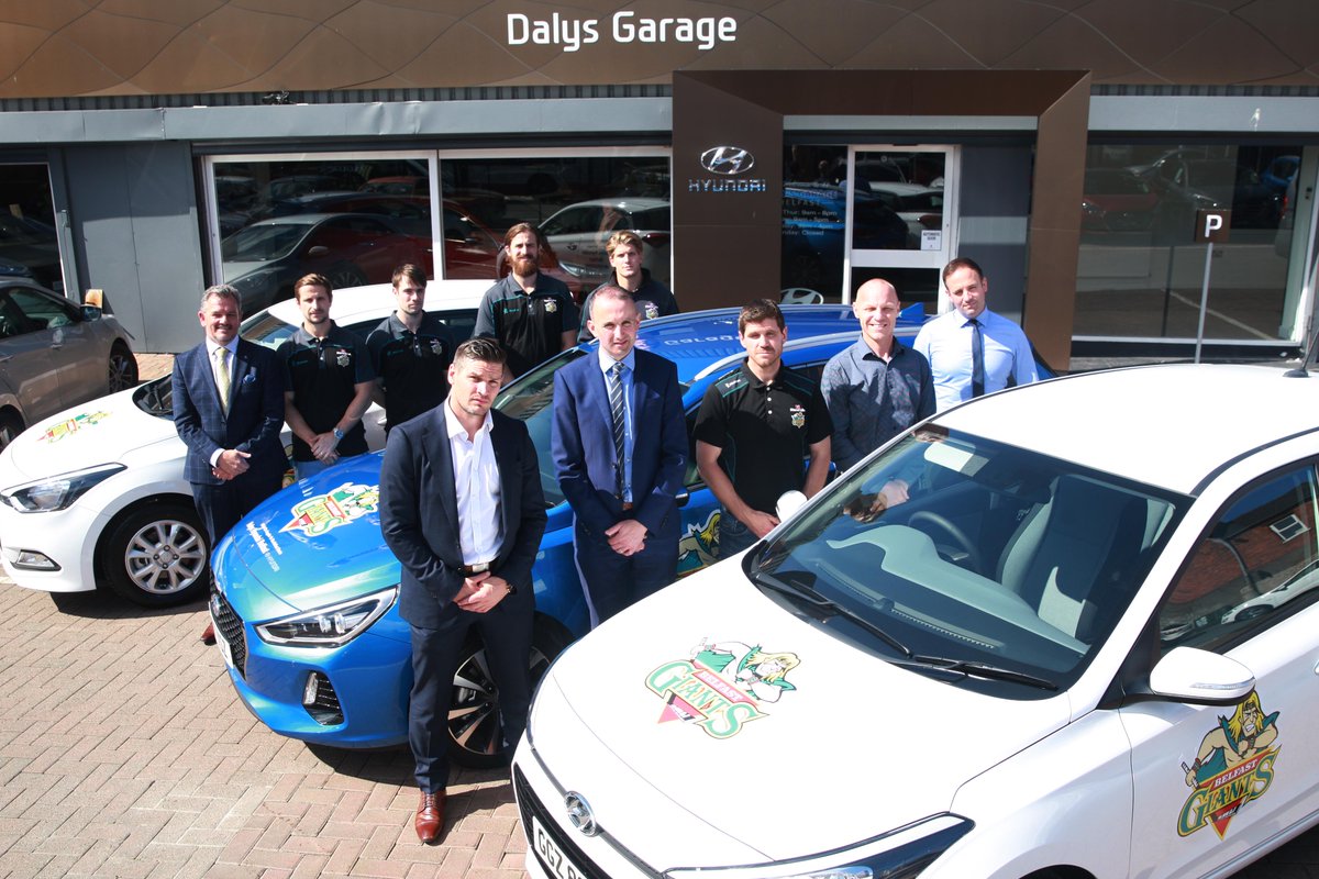 🚨GIANTS NEWS🚨

Please welcome on board..Daly's Hyundai!🚘 Full story on our partnership with NI's leading dealership: belfastgiants.live/DalysHyundai