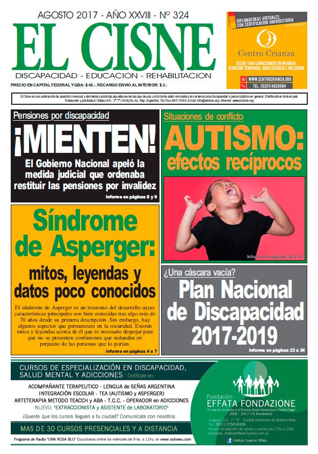 El Cisne de AGOSTO, encontrala en todos los kioscos d e diarios y revistas del país goo.gl/Ef2TqL