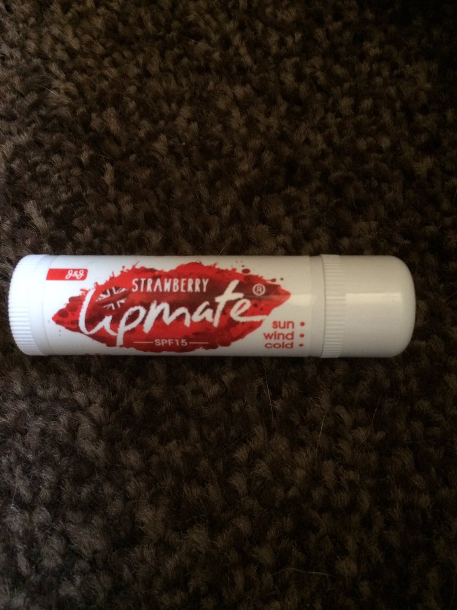 EyupLiam's tweet photo. @LipmateLipbalm thanks for lipbalms I won, strawberry ๐ first #lips #lipmate https://t.co/3PFHWrlllR