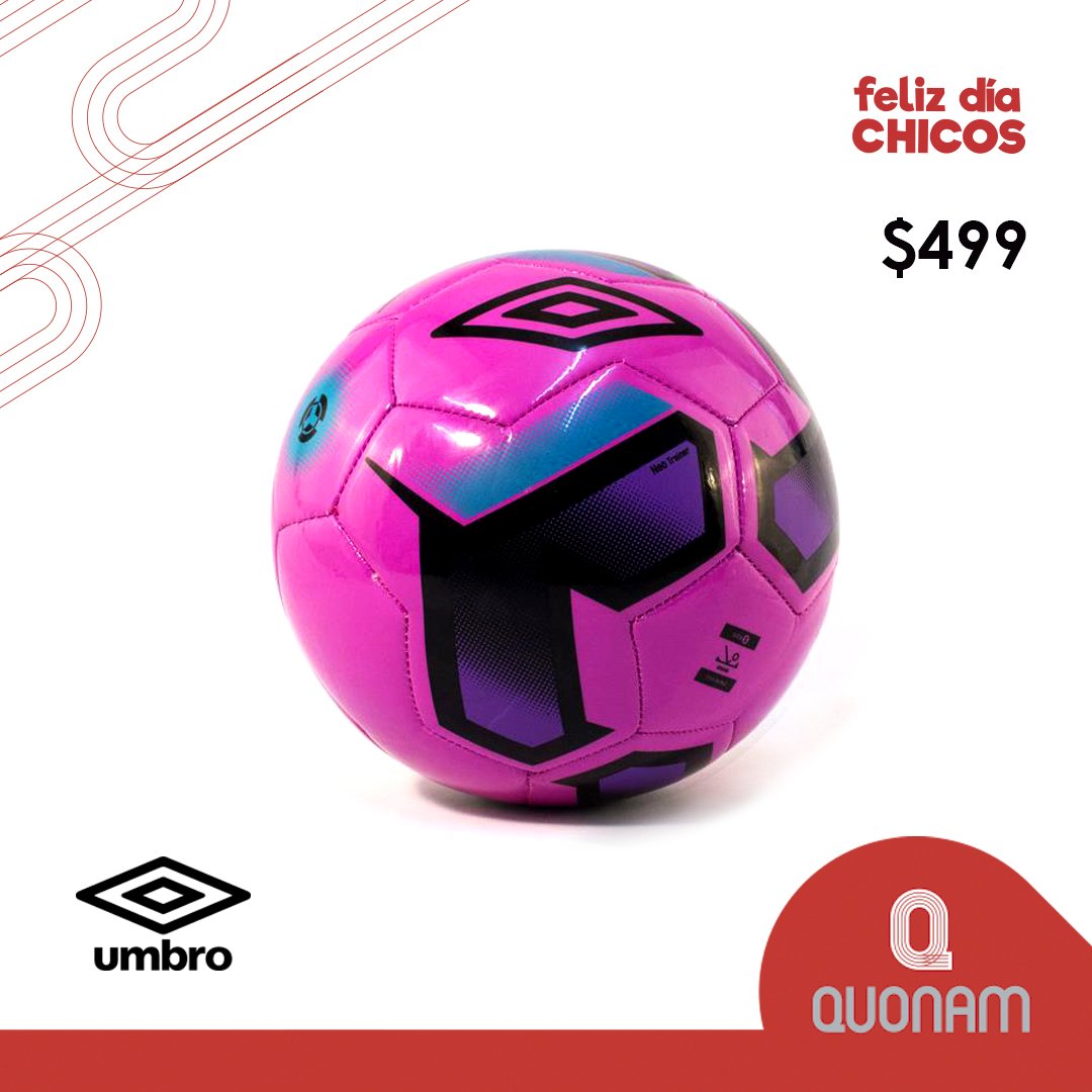 Ya llega el Día del Niño! 😀 #Pelota #Umbro Neo ⚽ / $499 /
Disponibles en todos nuestros locales y en quonam.com.ar
#Quonam