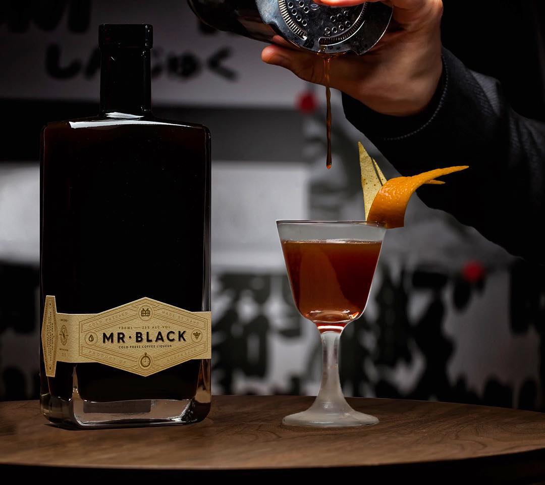 Coff' Medicine by @pollen_street_social will fix what ails you. #MrBlack, Campari, Mescal, love.