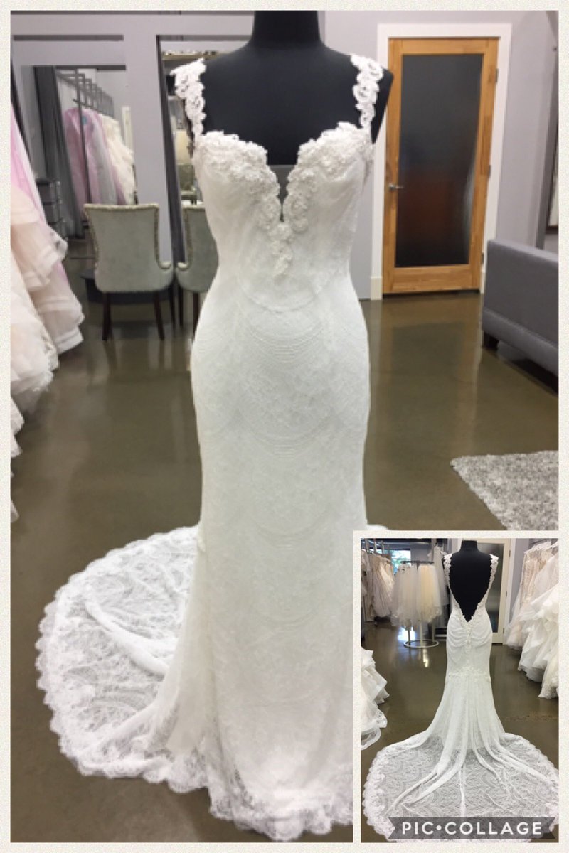 bridaldebut's tweet photo. JUST IN! This is Kitty Chen “Catherine”, our sample is a size 8 in ivory/toffee #bridaldebut #kittychen https://t.co/ENUysRn55q