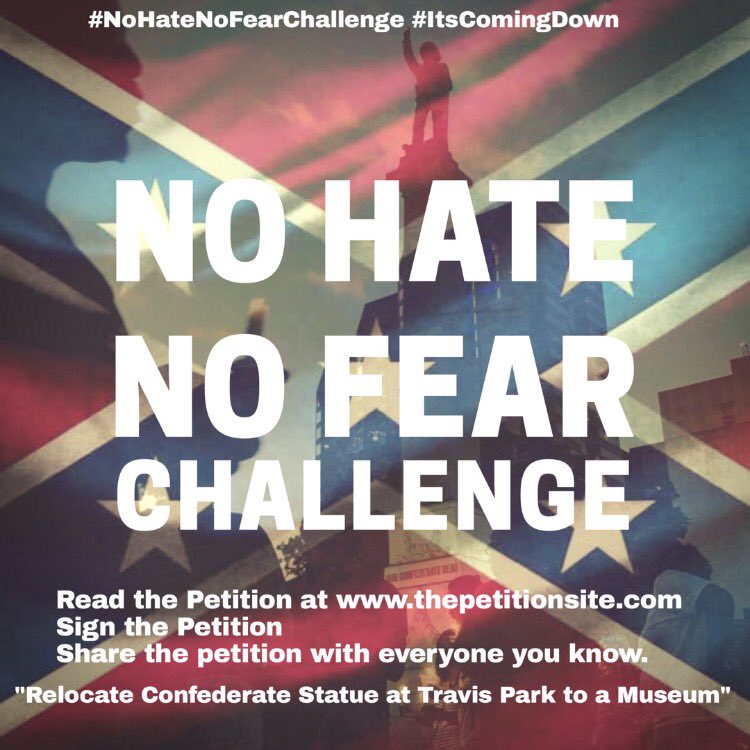 satx4____'s tweet photo. .@210observer can you please share with your followers 

#NoHateNoFearChallenge #ItsComingDown https://t.co/nJdXkeGdAf