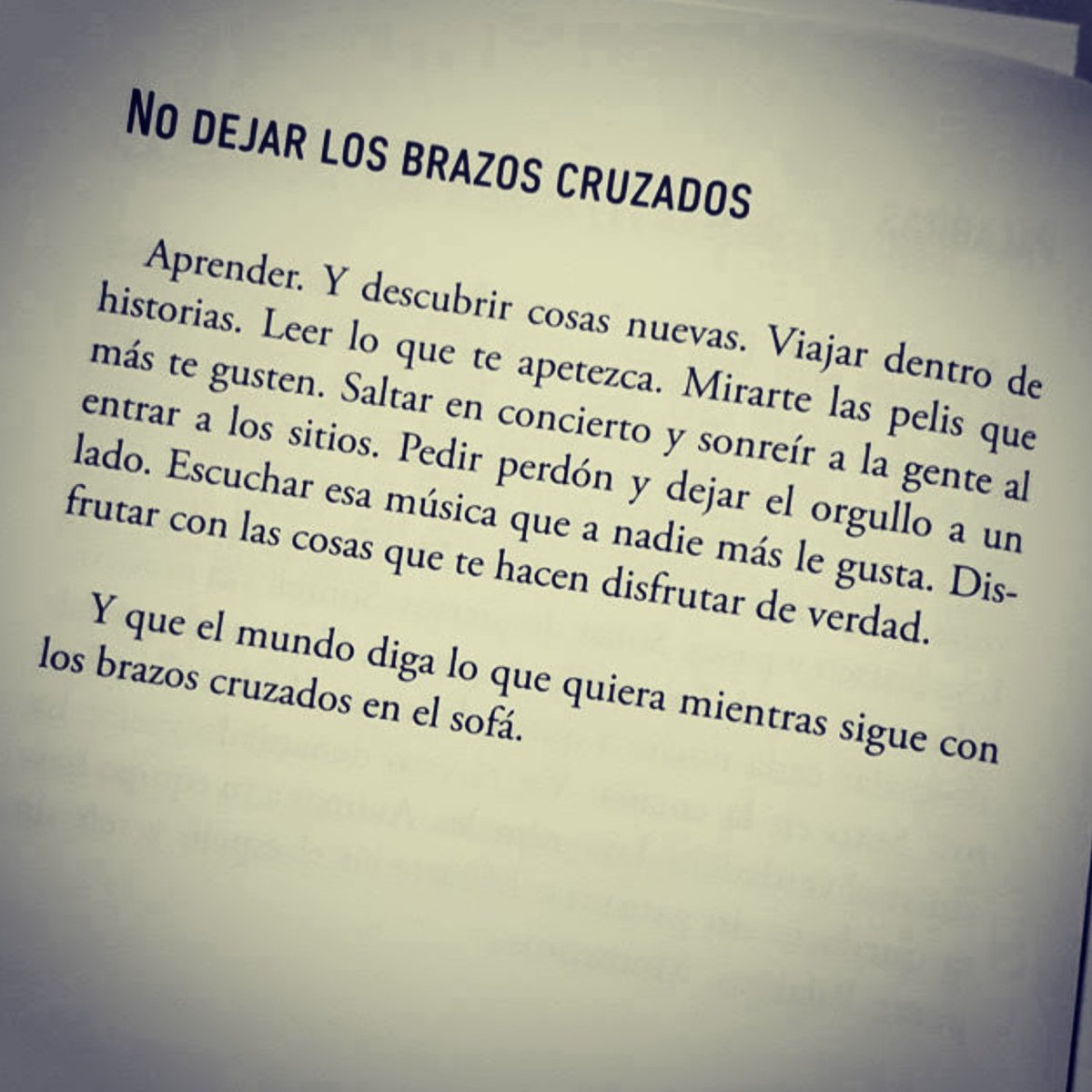 No dejar los brazos cruzados., image size:1200x1200