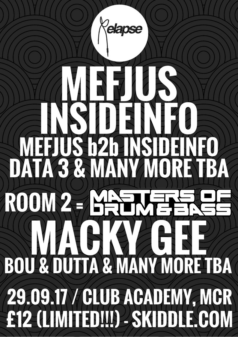 BassEvents_'s tweet photo. @RelapseDNB at @MancAcademy's Club Academy

Heavyweight #DNB and #Jungle 

This event will undoubtedly sell out!

https://t.co/aI9KZudQmE https://t.co/UwqxRkKSzC