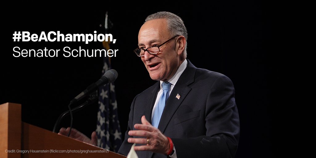 Life-saving programs are at stake. #BeAChampion @SenSchumer & protect full funding for international affairs!