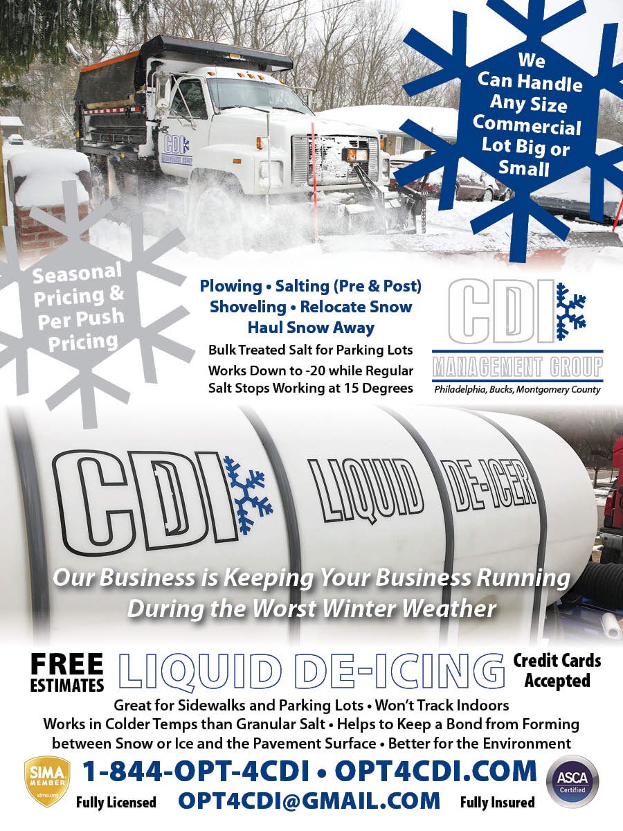 cdisnowgroup's tweet photo. https://t.co/jgp8fe9Tps
Commercial Snow Removal
* Philadelphia Pa
* Bucks county Pa
* Montgomery County Pa https://t.co/oDp4A69n6b