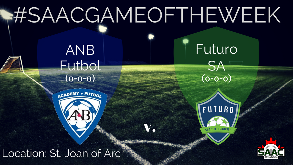 SAACSoccer's tweet photo. #SAACGameOfTheWeek: U16M game between @ANB_Futbol and @parmarsports! Kick-off starts at 10:45 a.m this Sunday August 20th at St. Joan of Arc https://t.co/LCYbaKwhxn